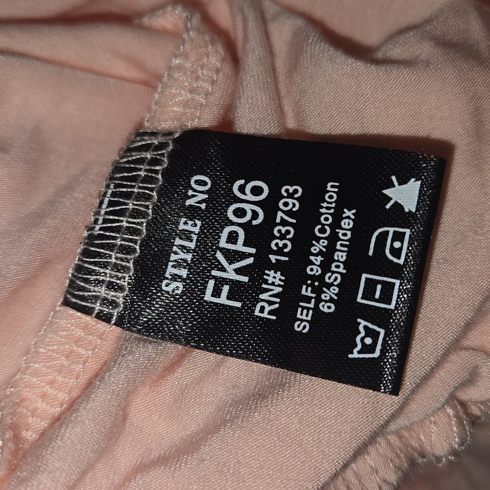 POL Women's Wide-Leg Beach Crochet Pants Pink Size L - Picture 9 of 10